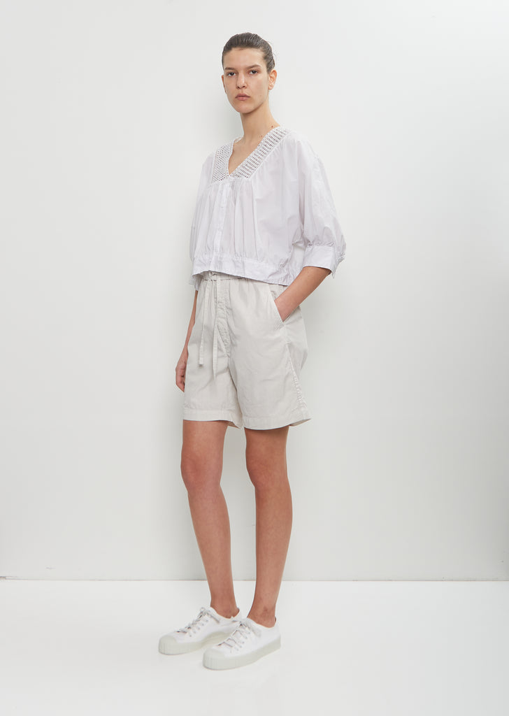 Cotton Blend Easy Field Shorts