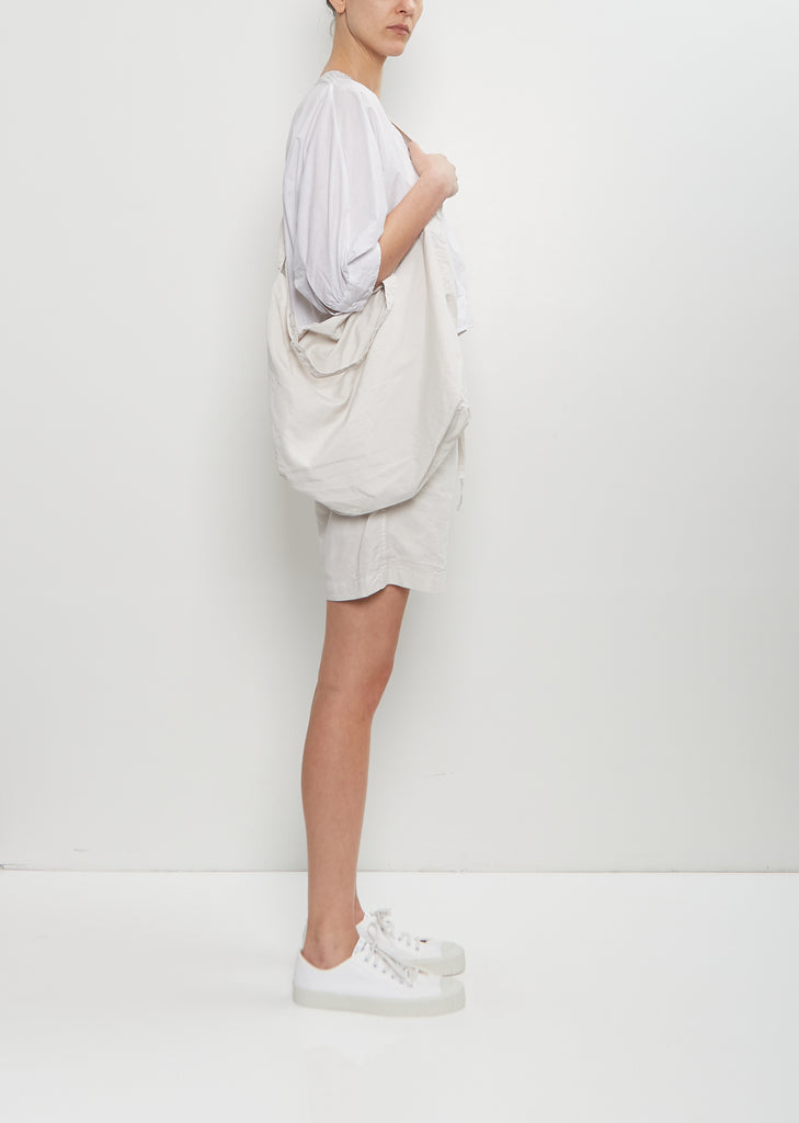 Shoulder Tote Bag — Smoke White