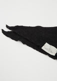 Felted Triangle Scarf SW — Slate