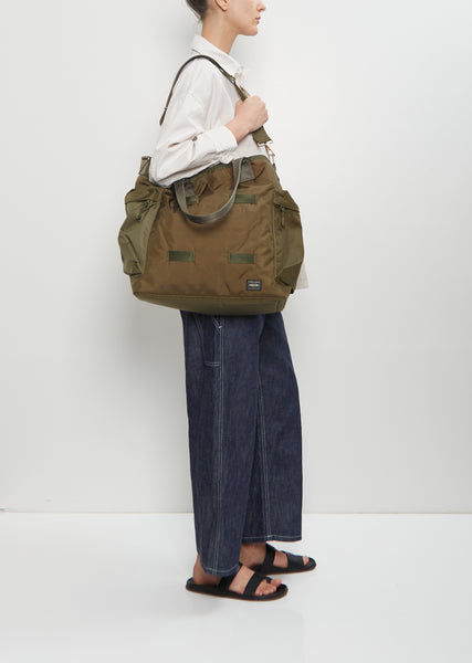 Force 2-Way Technical Tote Bag – La Garçonne