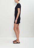Washable Wool Pile Mini Dress