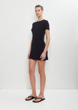 Washable Wool Pile Mini Dress