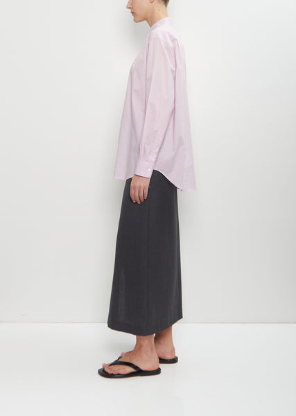Washed Finx Typewriter Shirt — Light Pink – La Garçonne