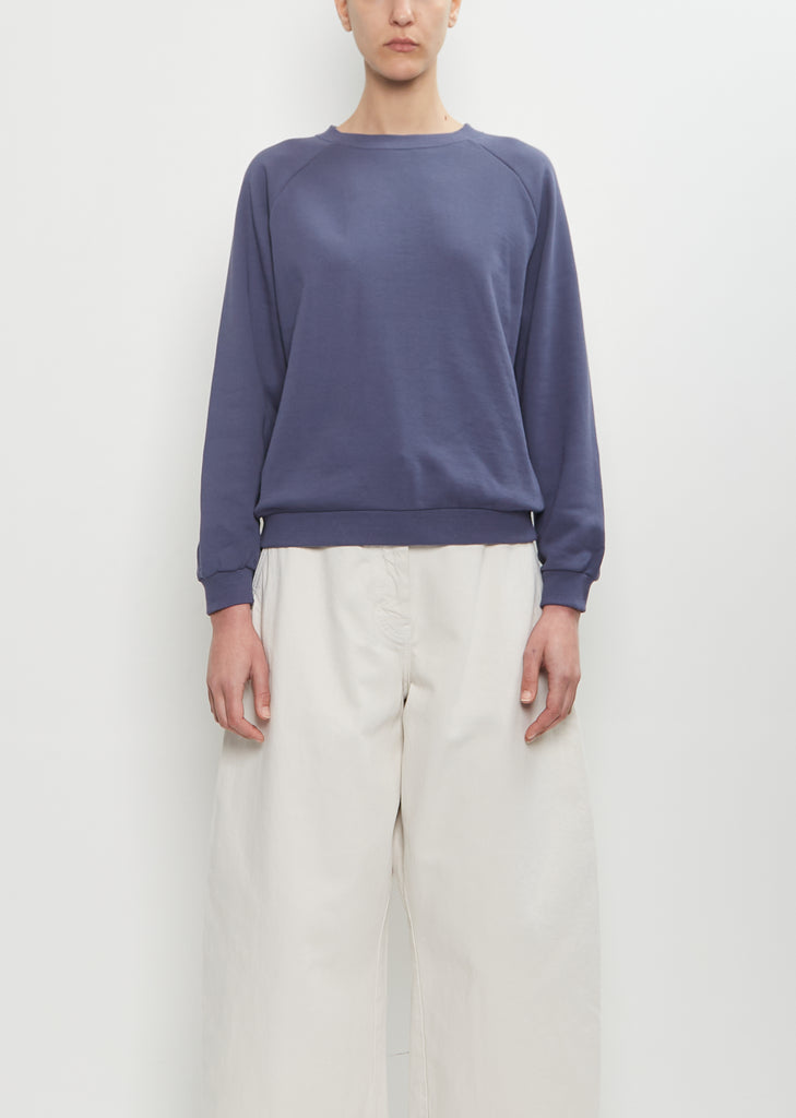 Studio Cotton Sweatshirt — Collegiate Blue