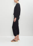 Studio Cotton Sweatpant — Faded Black