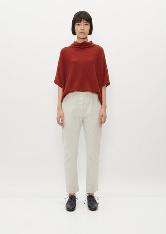 Slim Velvet Trousers