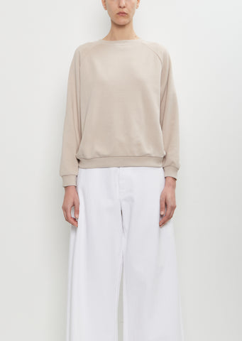 Studio Cotton Sweatshirt — Light Mauve