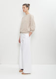 Studio Cotton Sweatshirt — Light Mauve