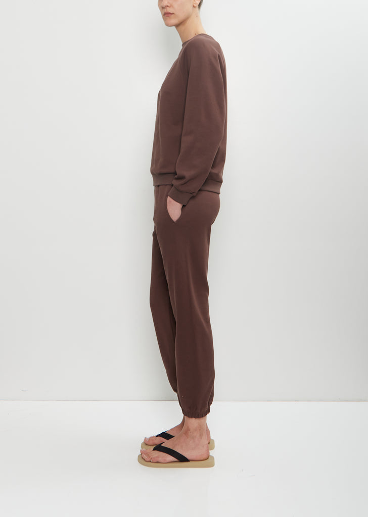 Studio Cotton Sweatpant — Umber