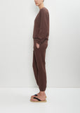 Studio Cotton Sweatpant — Umber
