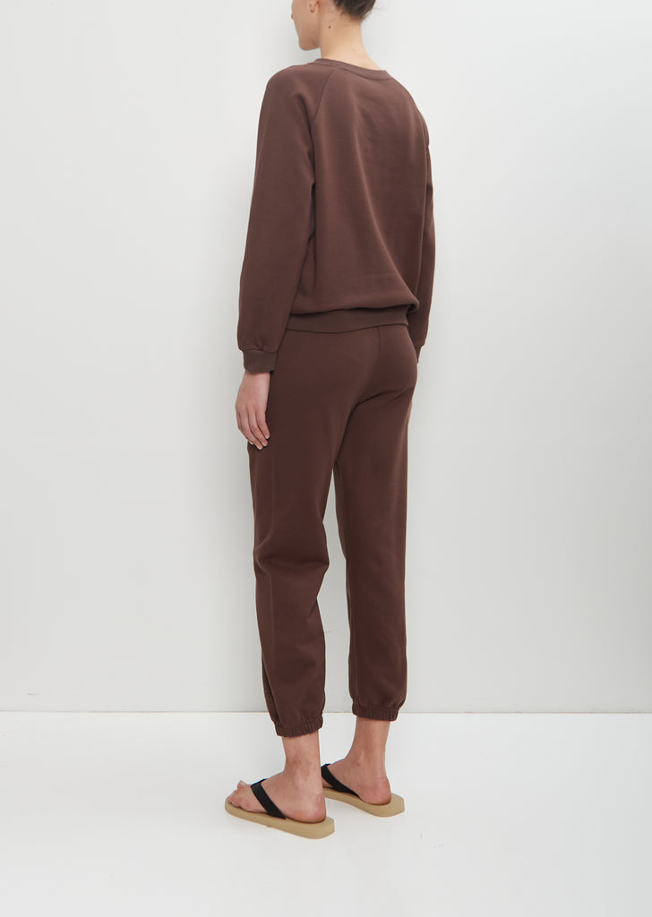 Studio Cotton Sweatpant — Umber