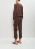 Studio Cotton Sweatpant — Umber