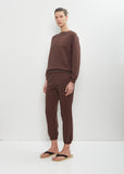 Studio Cotton Sweatpant — Umber