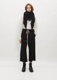 Felted Triangle Scarf SW — Slate