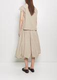 Popeline Pull On Balloon Skirt