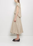 Popeline Pull On Balloon Skirt