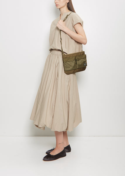 Force Technical Shoulder Bag — Olive Drab – La Garçonne