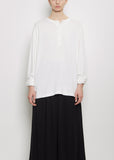 n°407 Fatou Cotton Cashmere Tee — Snow
