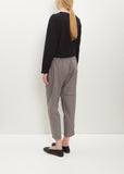 Linen Rayon Loose Slim Pants