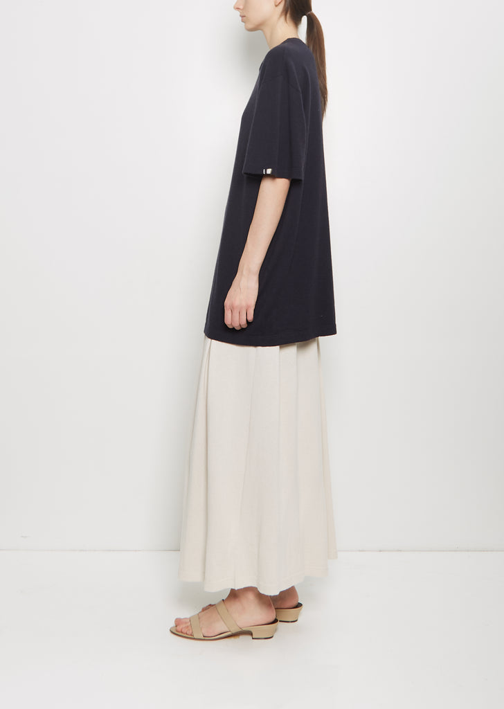 n°269 Rik Cotton Cashmere Top — Navy