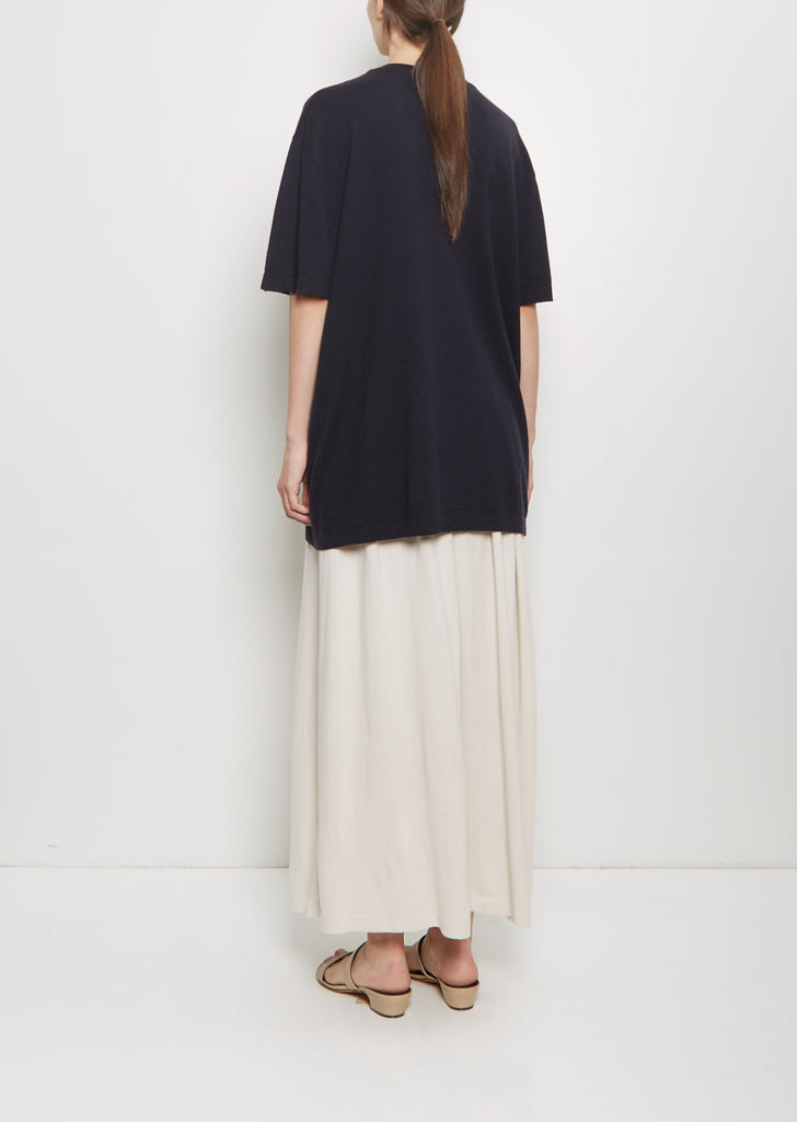 n°269 Rik Cotton Cashmere Top — Navy