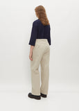 Washed Cotton Twill Pant