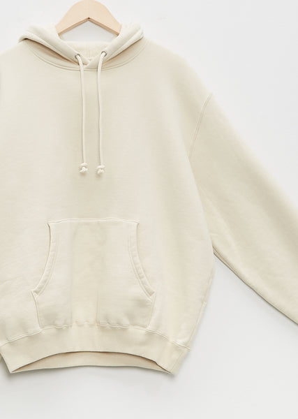 Smooth Soft Sweat P/O Parka — Ivory – La Garçonne