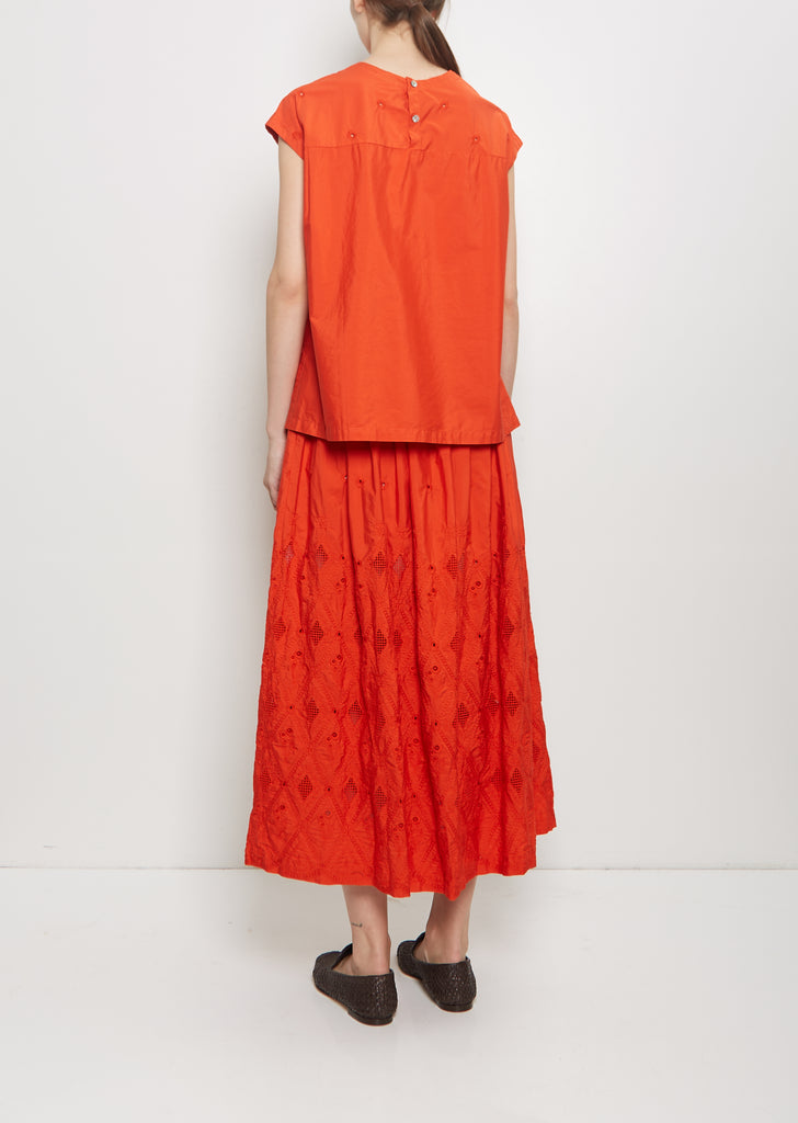 Garment Dyed Cotton Top