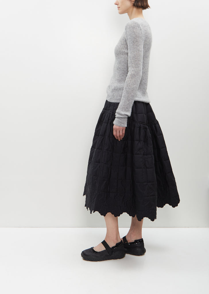 Quilted Patchwork Skirt