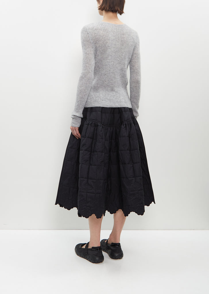Quilted Patchwork Skirt