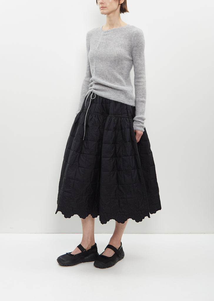 Quilted Patchwork Skirt
