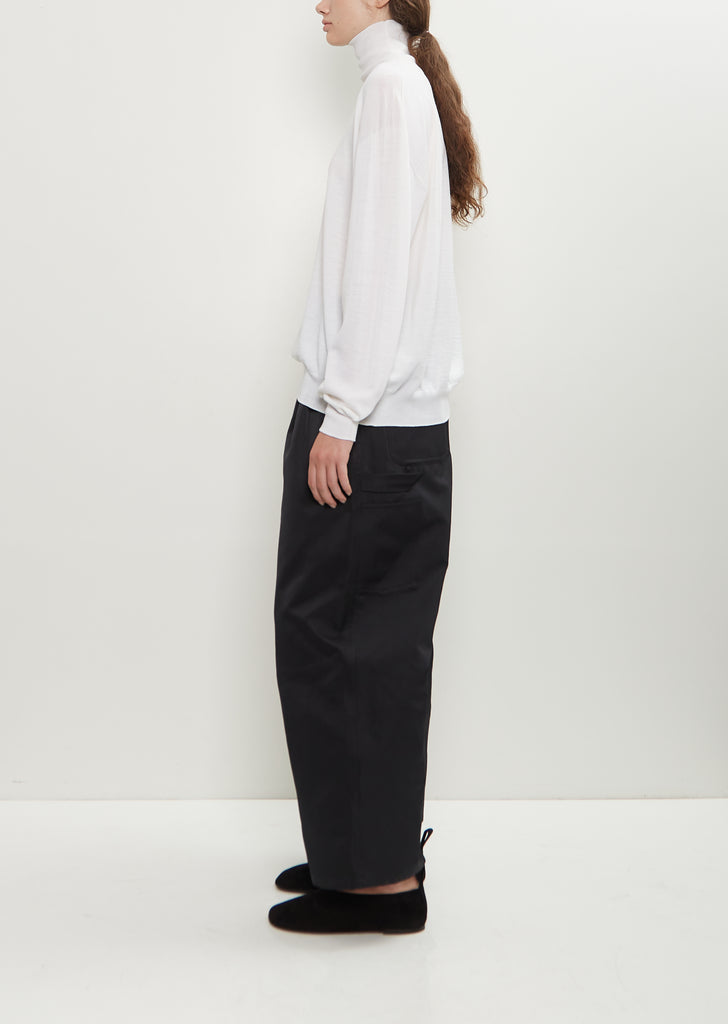Maffei Wool Turtleneck Pullover — Off White
