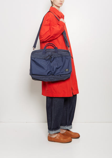 Force 3-Way Technical Briefcase — Navy – La Garçonne