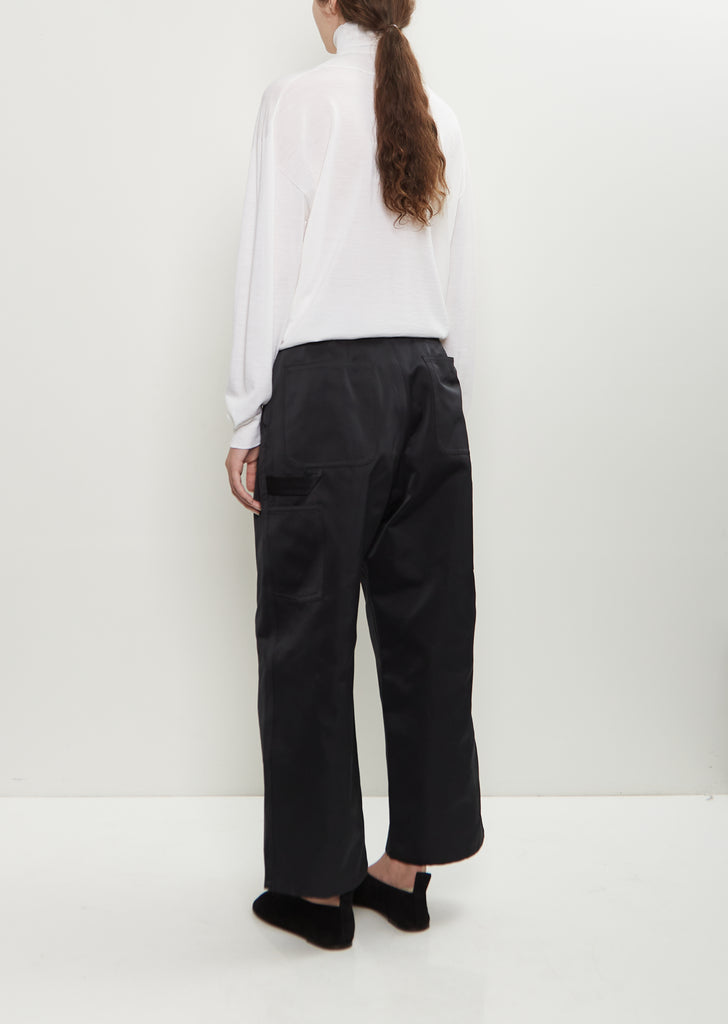Polke Poly Satin Loose Pants