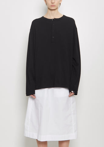 n°407 Fatou Cotton Cashmere Sweater — Raven
