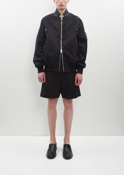 【sacai23ss】Chalk stripe coat sacai Chalk Stripe Coat | REVERSIBLE