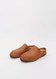 Guidi Leather Clogs — Tan
