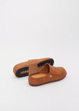 Guidi Leather Clogs — Tan