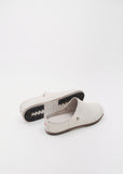 Guidi Leather Clogs — Chalk