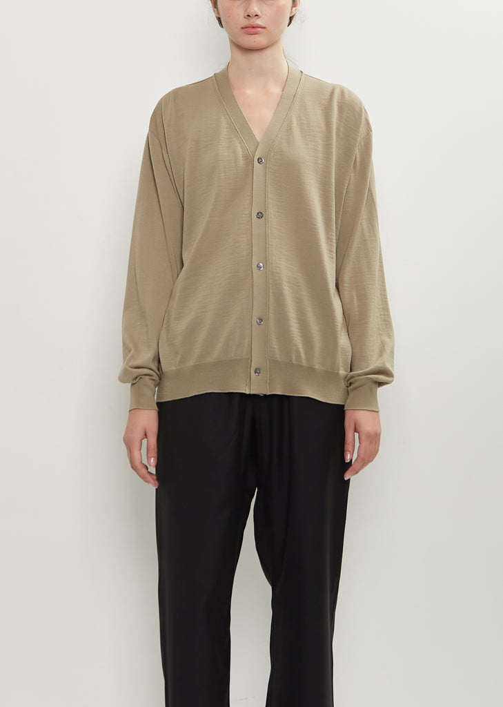 Mora Wool Cardigan — Cord