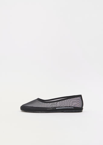 Ballet Round Mesh Ness — Black