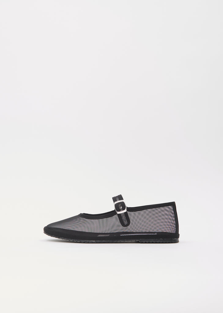 Mary Jane Pasj Mesh Ness — Black
