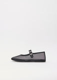Mary Jane Pasj Mesh Ness — Black