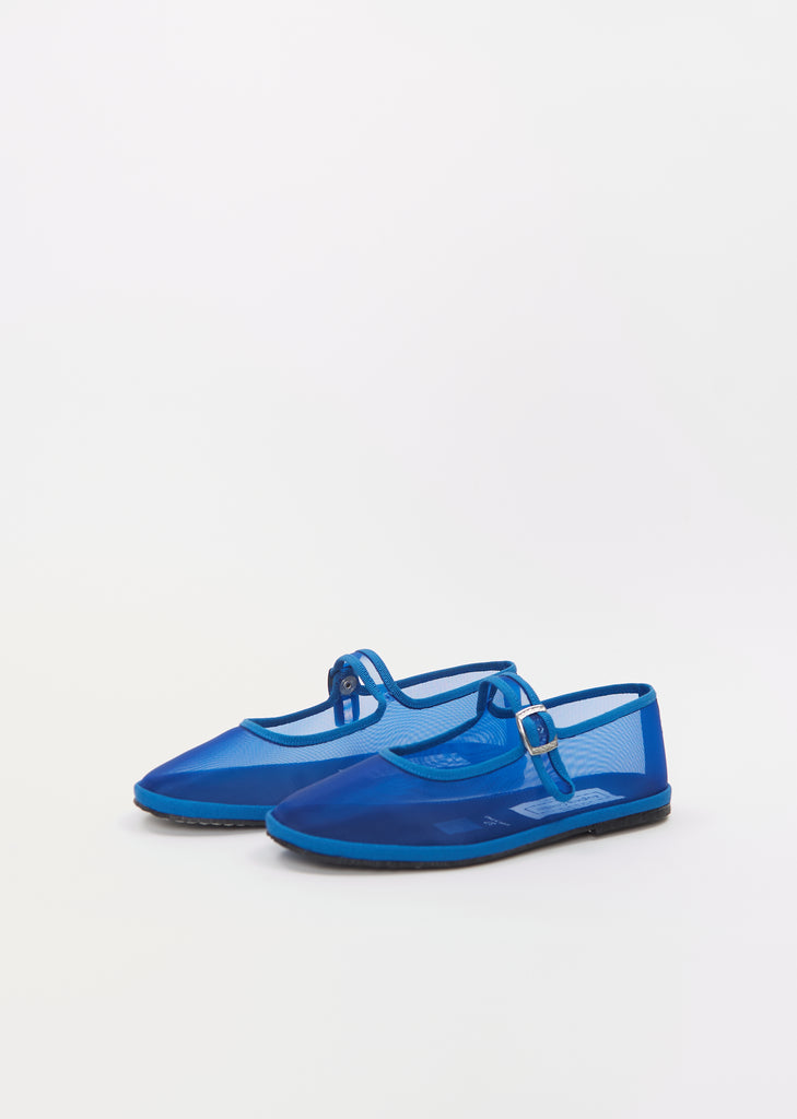 Mary Jane Pasj Mesh Ness — Cobalt