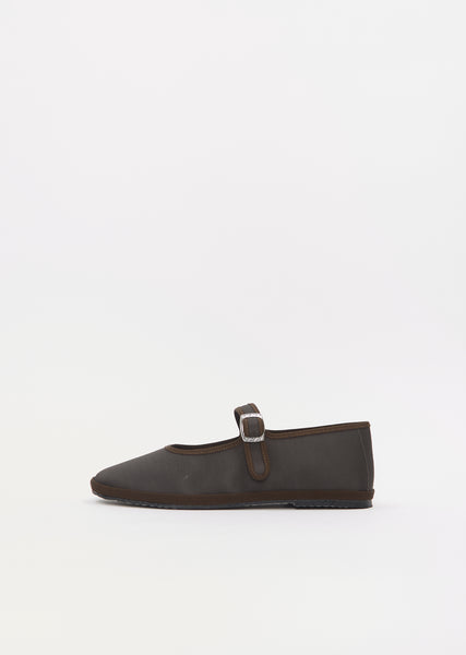 【DROGHERIA CRIVELLINI】 Mary Jane Moire Brown Drogheria Crivellini | Mary Janes - Brown – Tidy Street