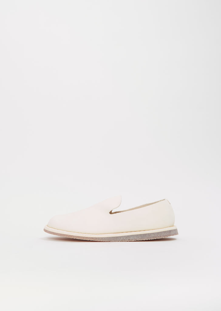 Leather Slip On Loafer