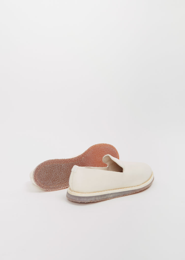Leather Slip On Loafer