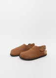 Leather Sling Back Sandal