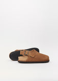 Leather Sling Back Sandal