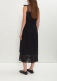 Sheer Tulle Satin Bows Dress